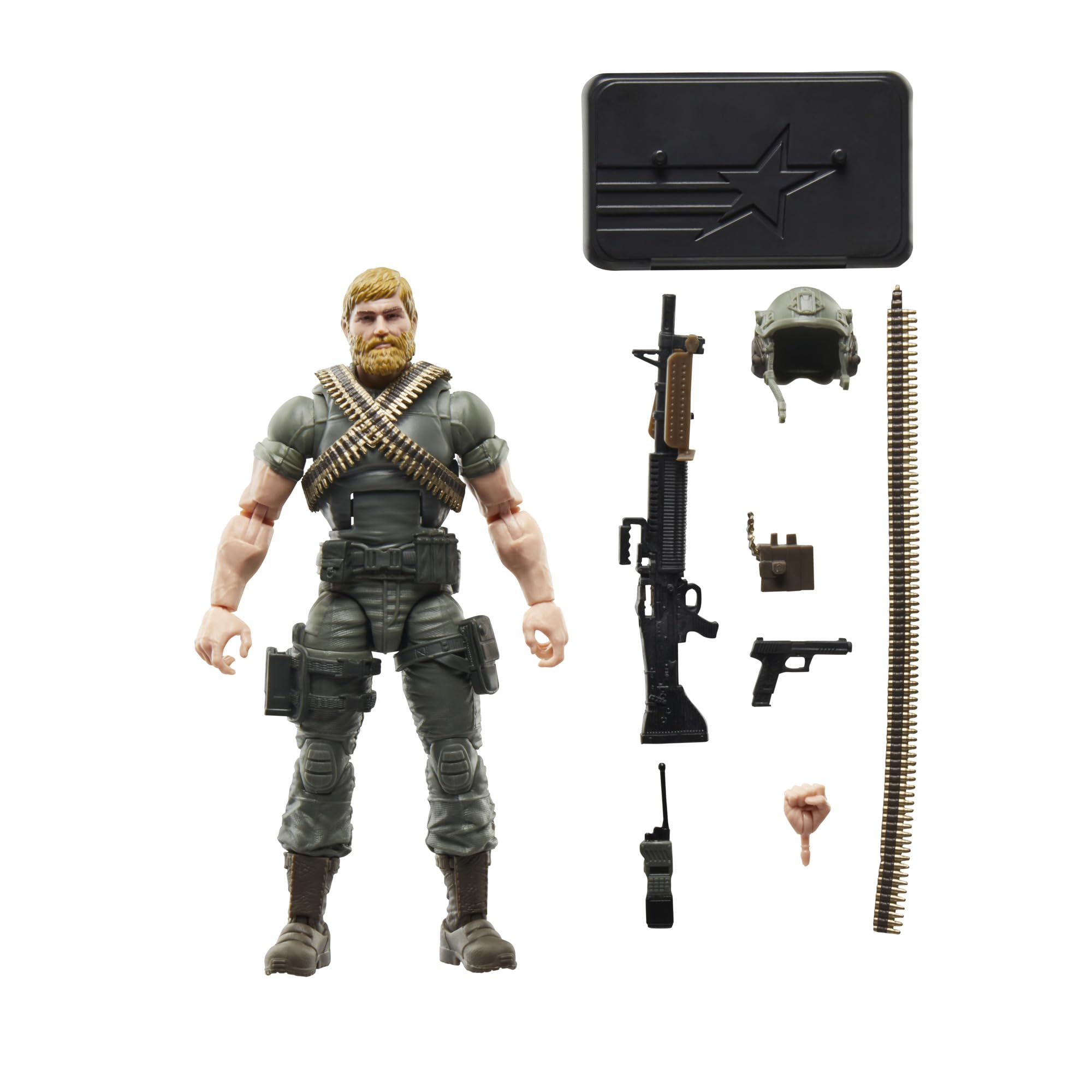 G.I. Joe Classified Series Rock N Roll cardback figure with premium articulation