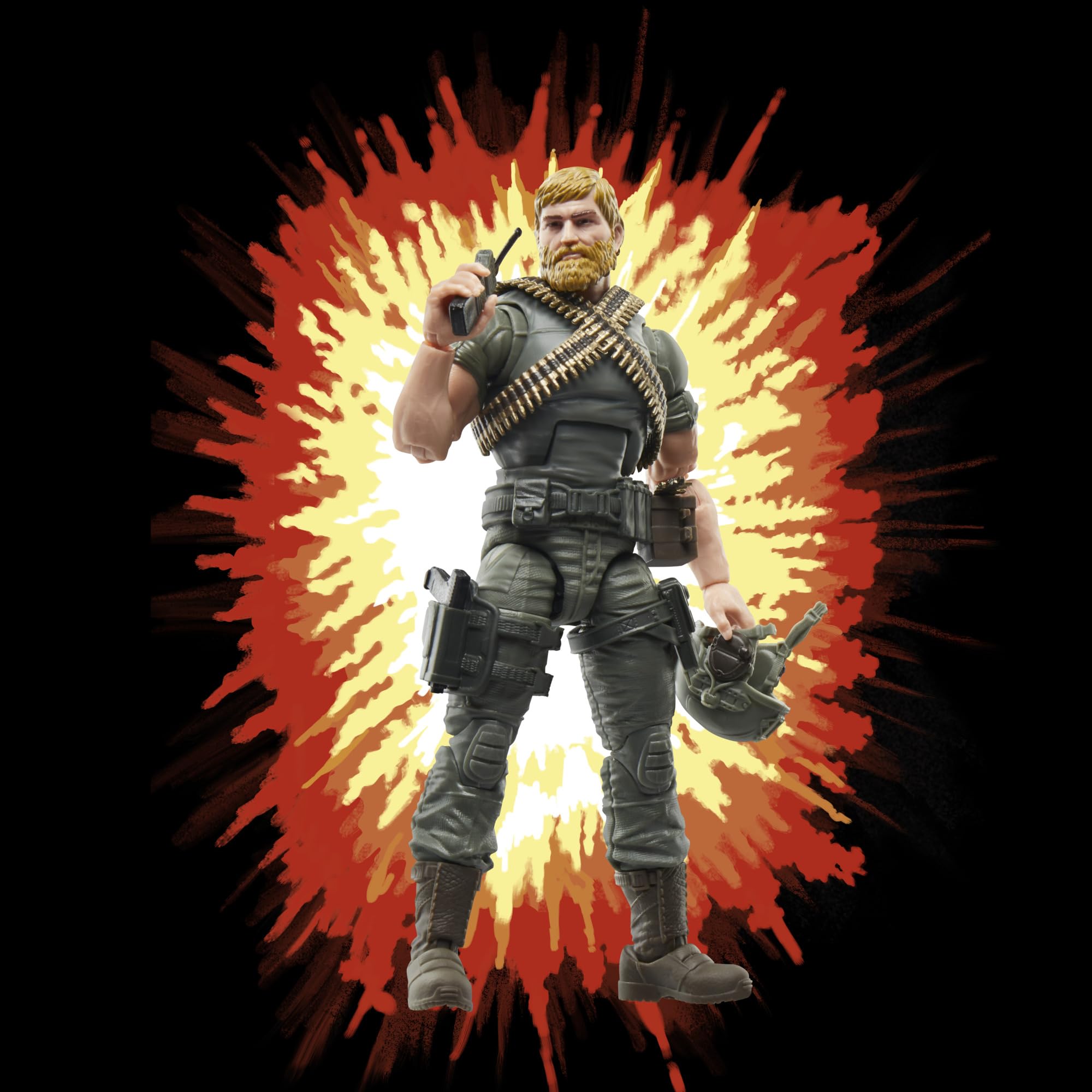 G.I. Joe Rock N Roll walkie-talkie for realistic field communication