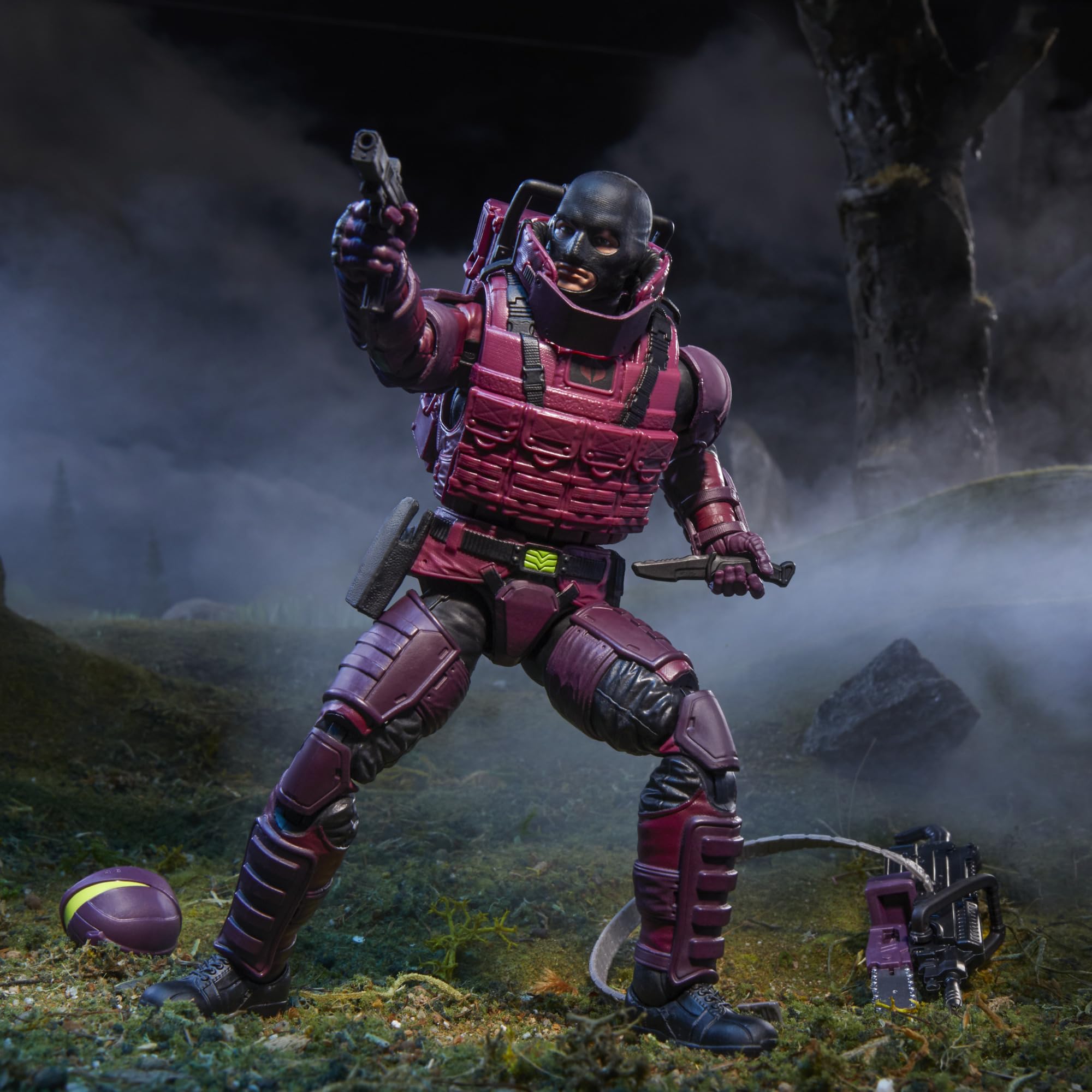 Digital artwork render of the S.A.W.-Viper in action.