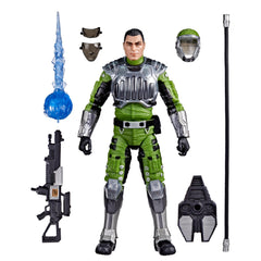 G.I. Joe Classified Seymour Sci-Fi Fine with beam laser rifle for dramatic display poses.