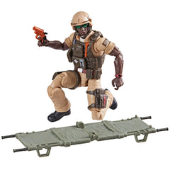 G.I. Joe Doc Greer figure artwork and branding on packaging.