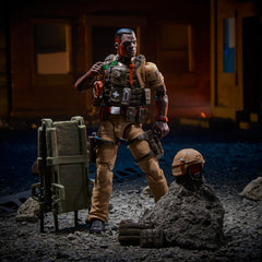 Doc Greer vest with holster and removable pouches for customization.