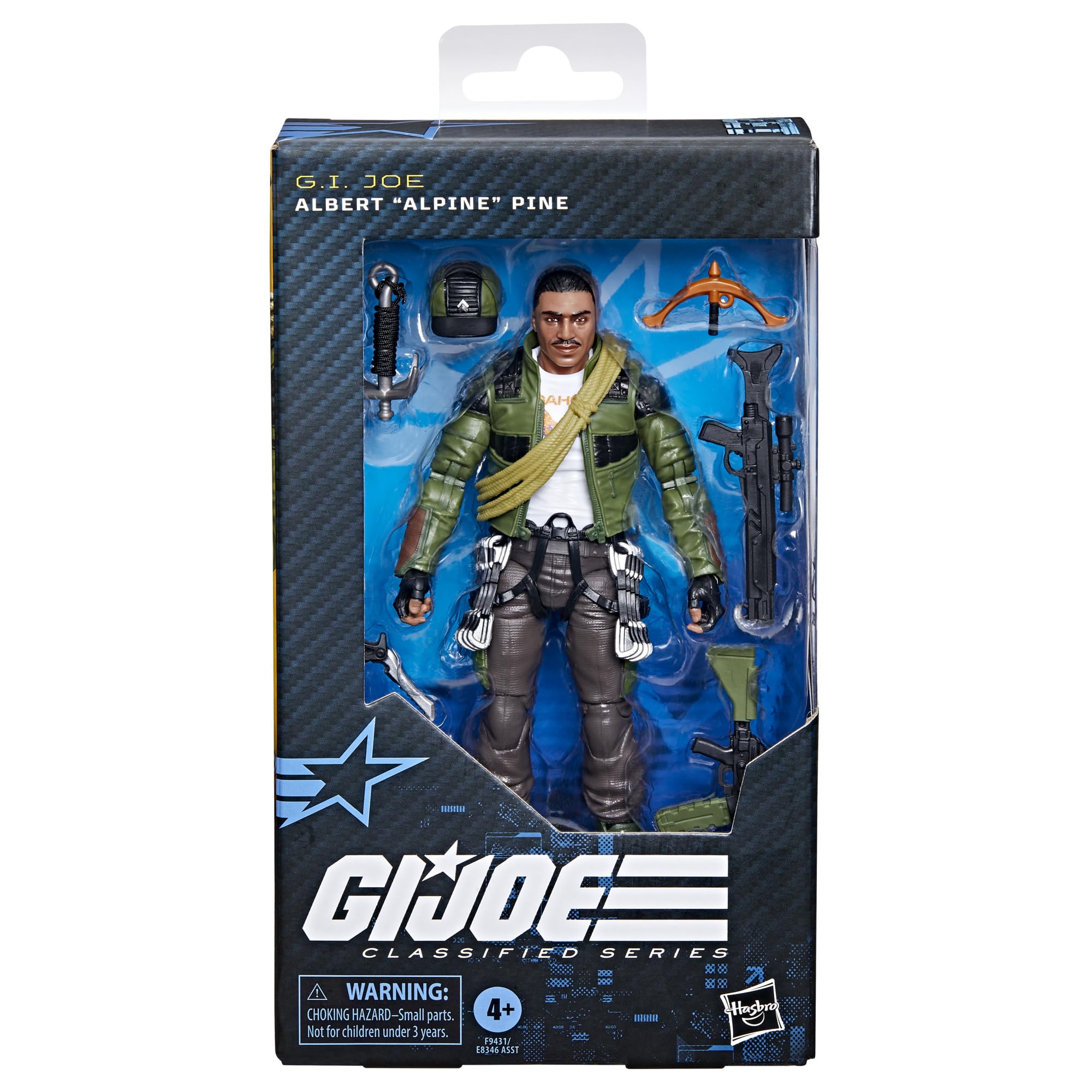 G.I. Joe Alpine Pine artwork packaging highlights collectible design
