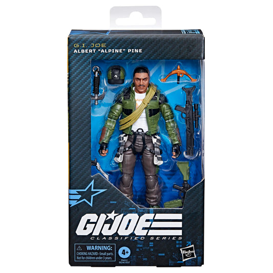 G.I. Joe Alpine Pine artwork packaging highlights collectible design
