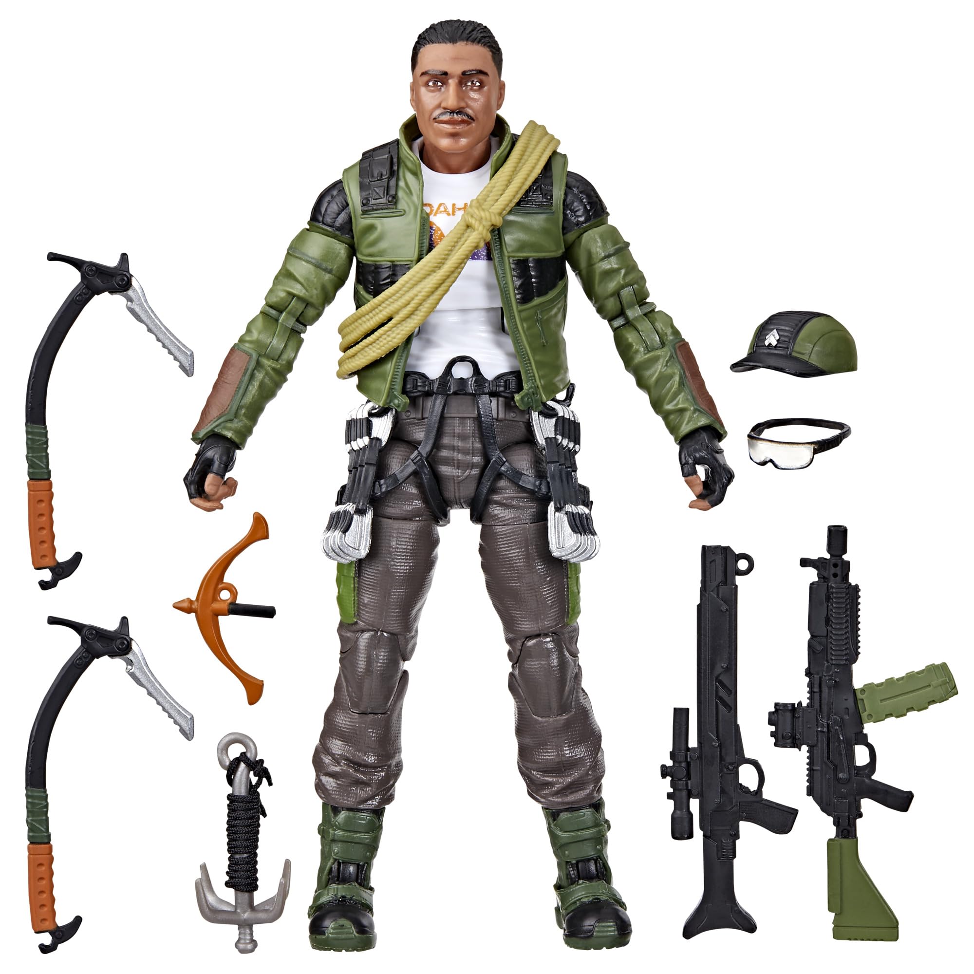 G.I. Joe Albert Alpine Pine figure front view ideal for display and posing