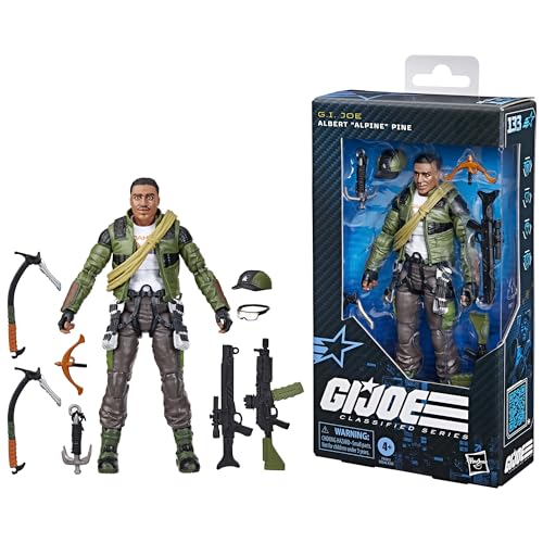 G.I. Joe Alpine Pine display-friendly figure ideal for gifting fans