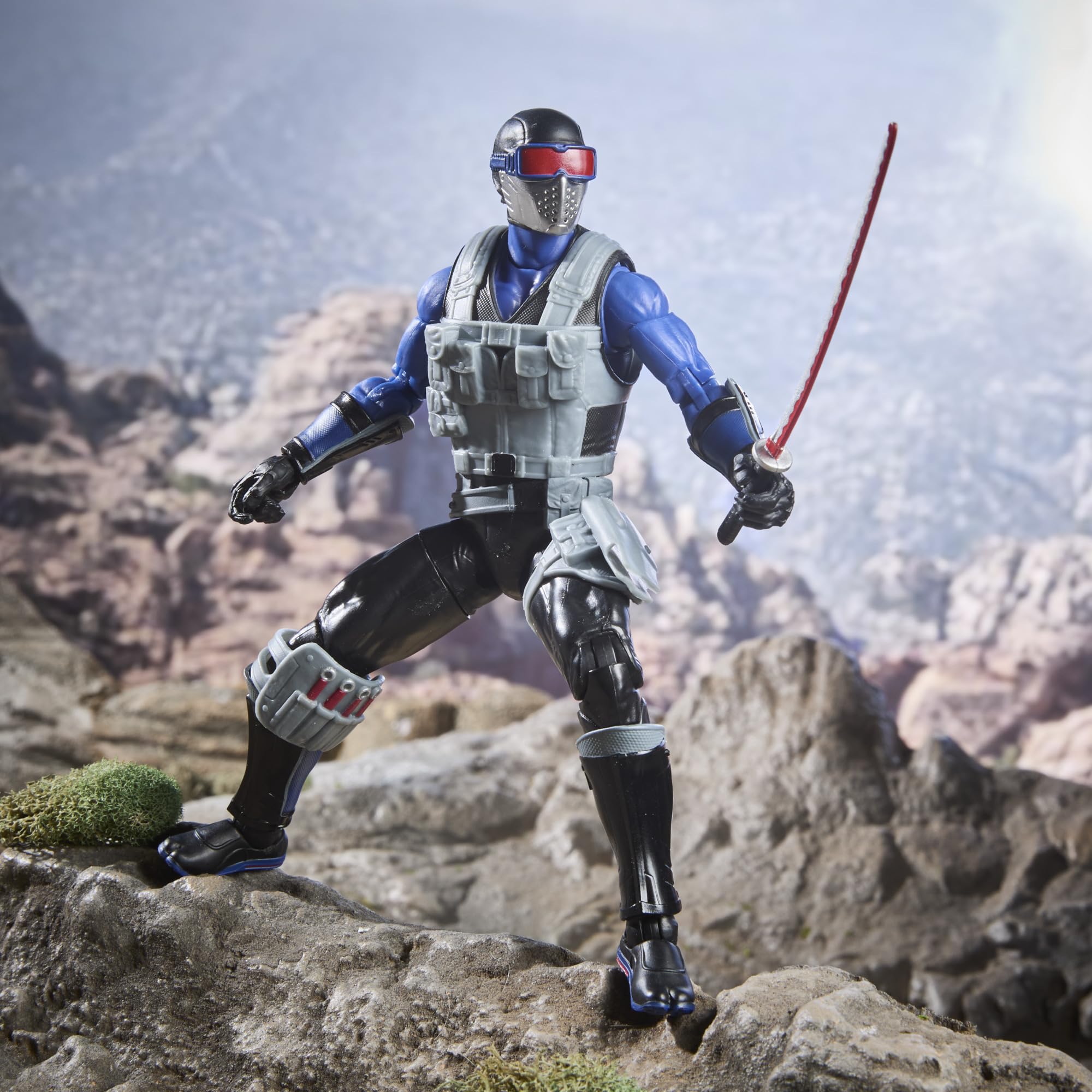 G.I. Joe Snake Eyes V4 artwork and figure design for collectors