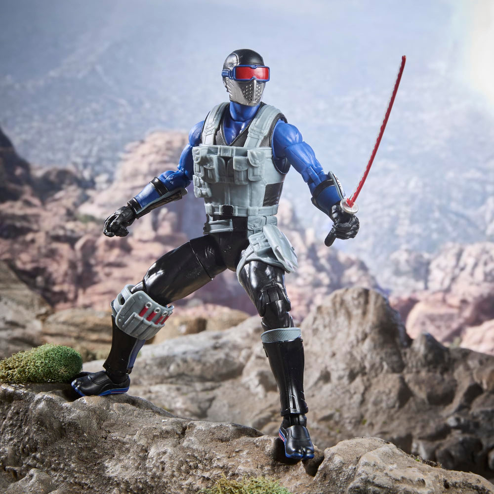 G.I. Joe Snake Eyes V4 artwork and figure design for collectors
