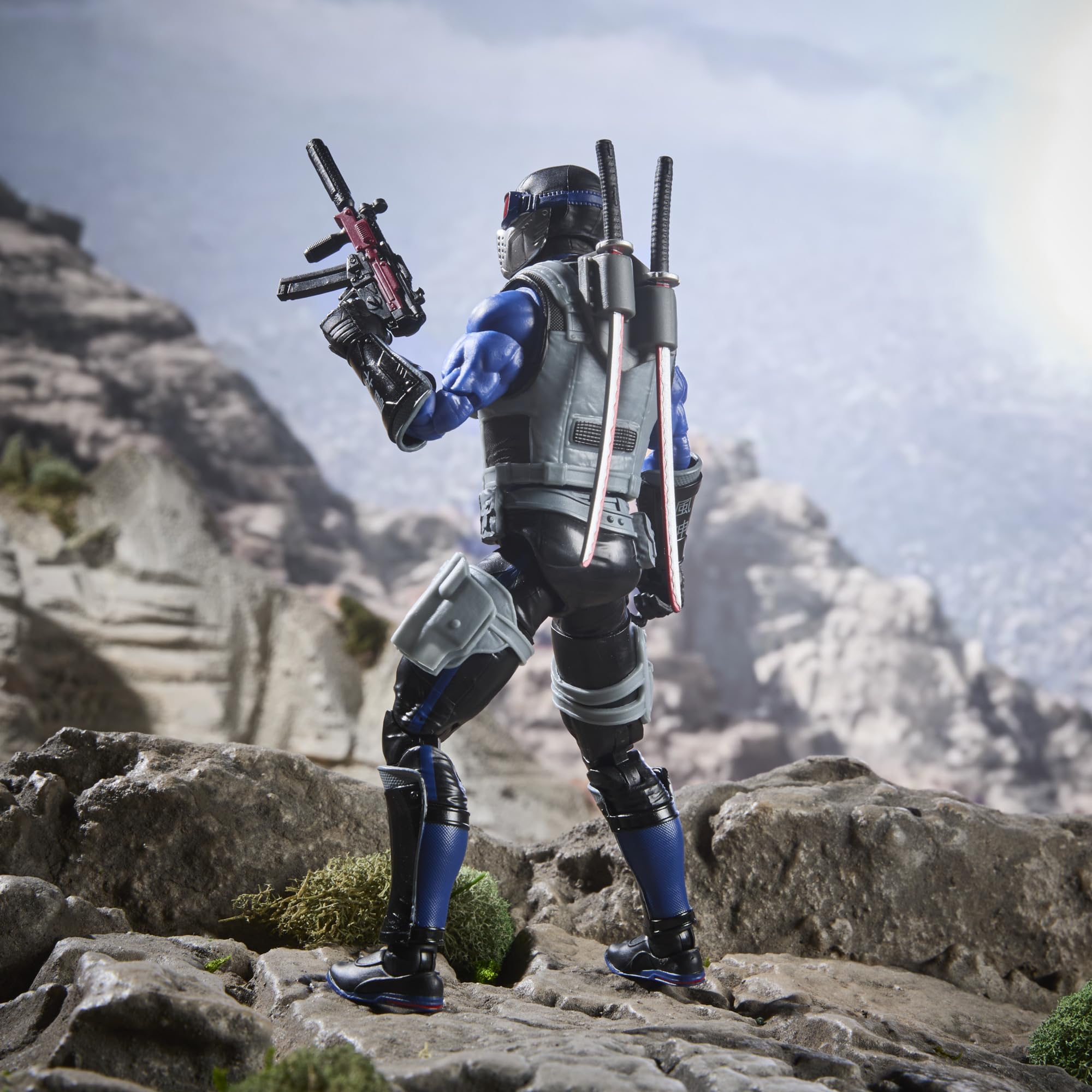 G.I. Joe Snake Eyes V4 diorama-ready figure with detailed artwork