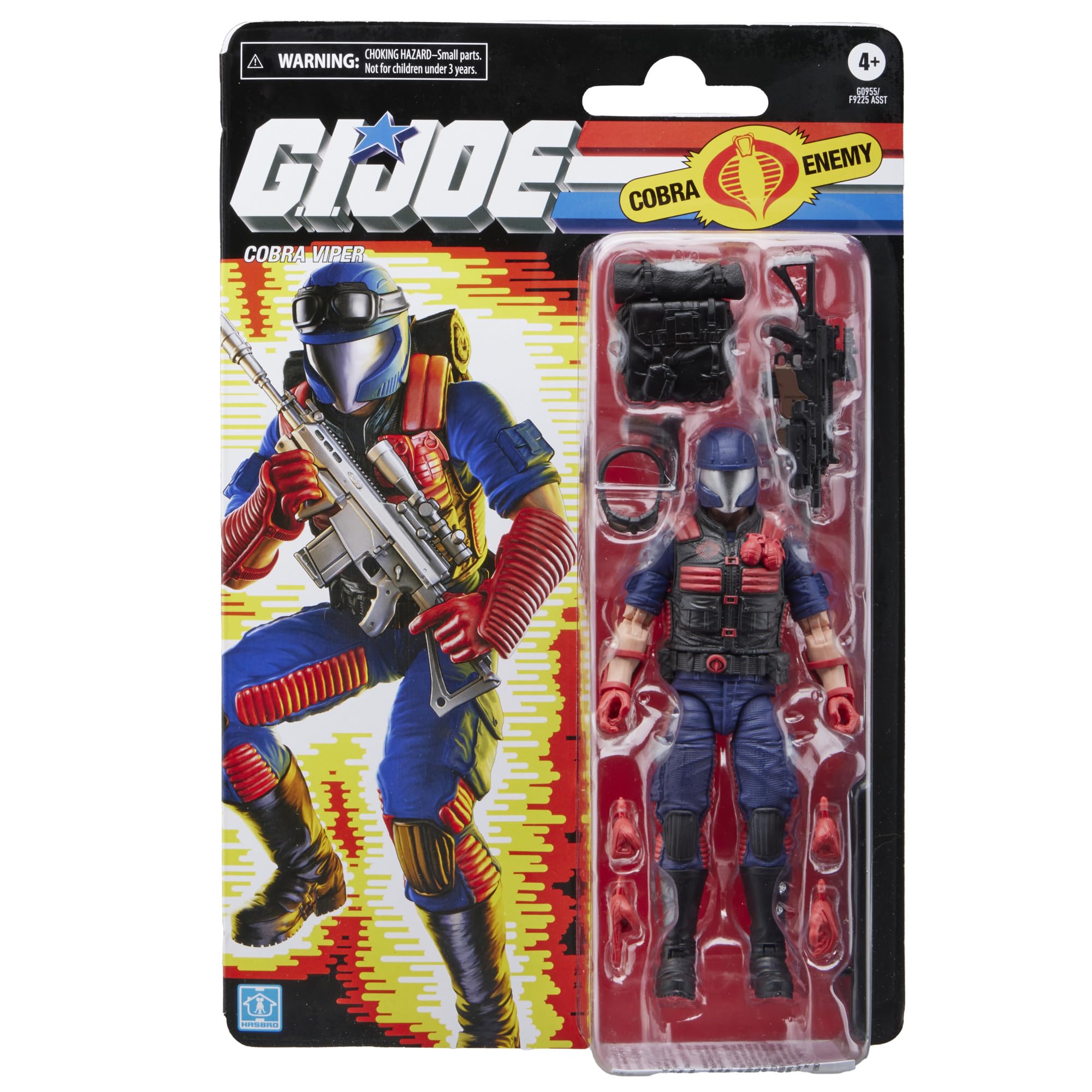 Cobra Viper accessories set with 13 pieces for customizable posing.
