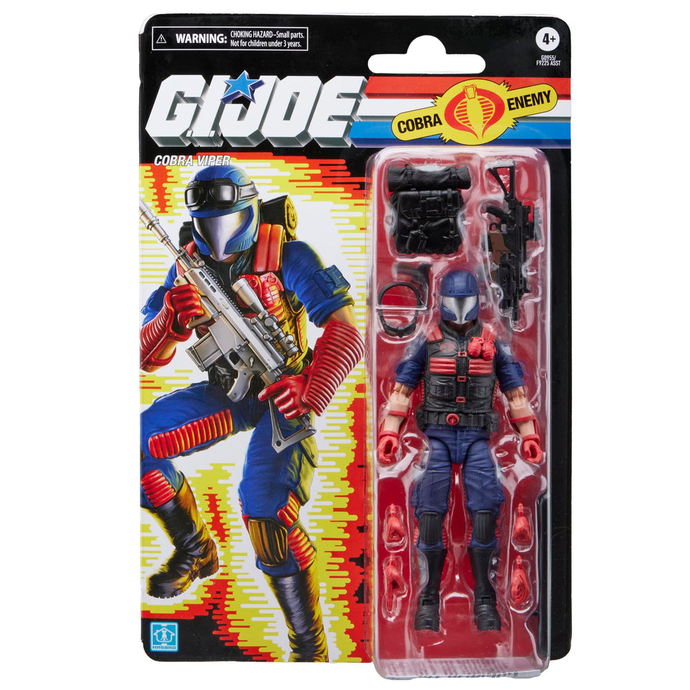 Cobra Viper accessories set with 13 pieces for customizable posing.
