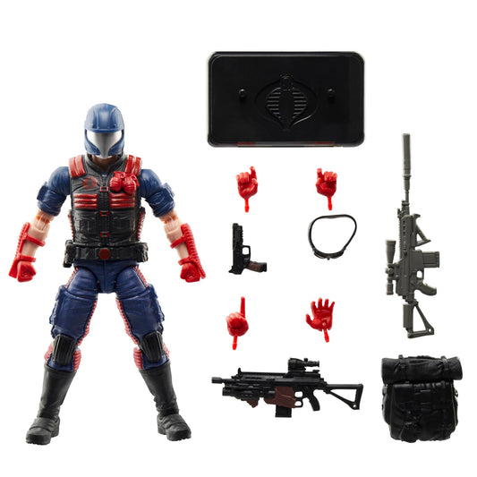 G.I. Joe Cobra Viper figure on classic cardback for display and collection.