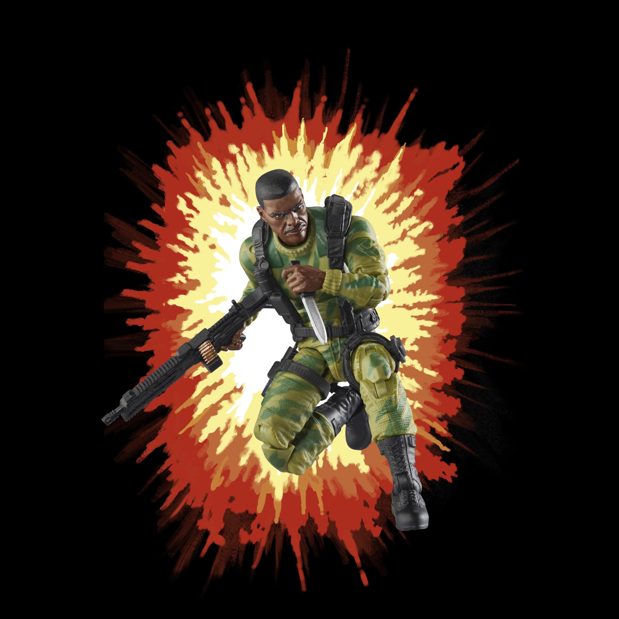 Sgt. Stalker shown with backpack holster highlighting field gear usefulness