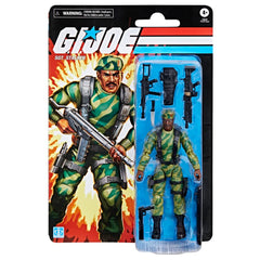 G.I. Joe Sgt. Stalker weapon accessories showcased for authentic display
