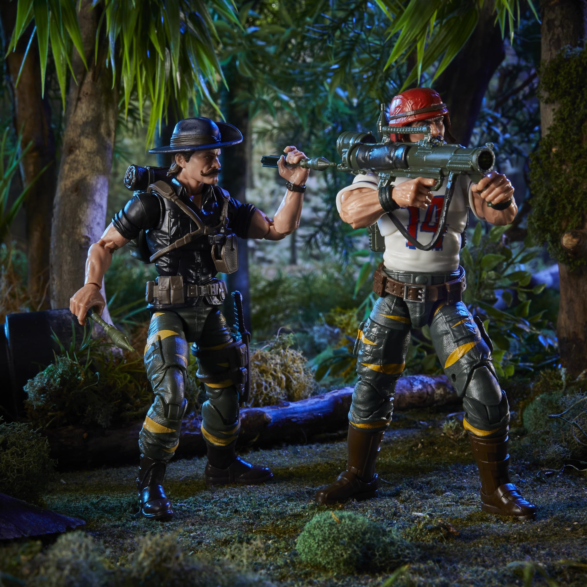 G.I. Joe Classified Tiger Force Bazooka collection display inspiration.
