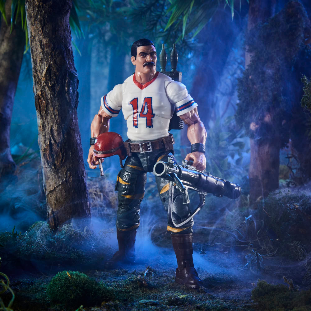 G.I. Joe Classified Tiger Force Bazooka detailed sculpt emphasizing premium craftsmanship.