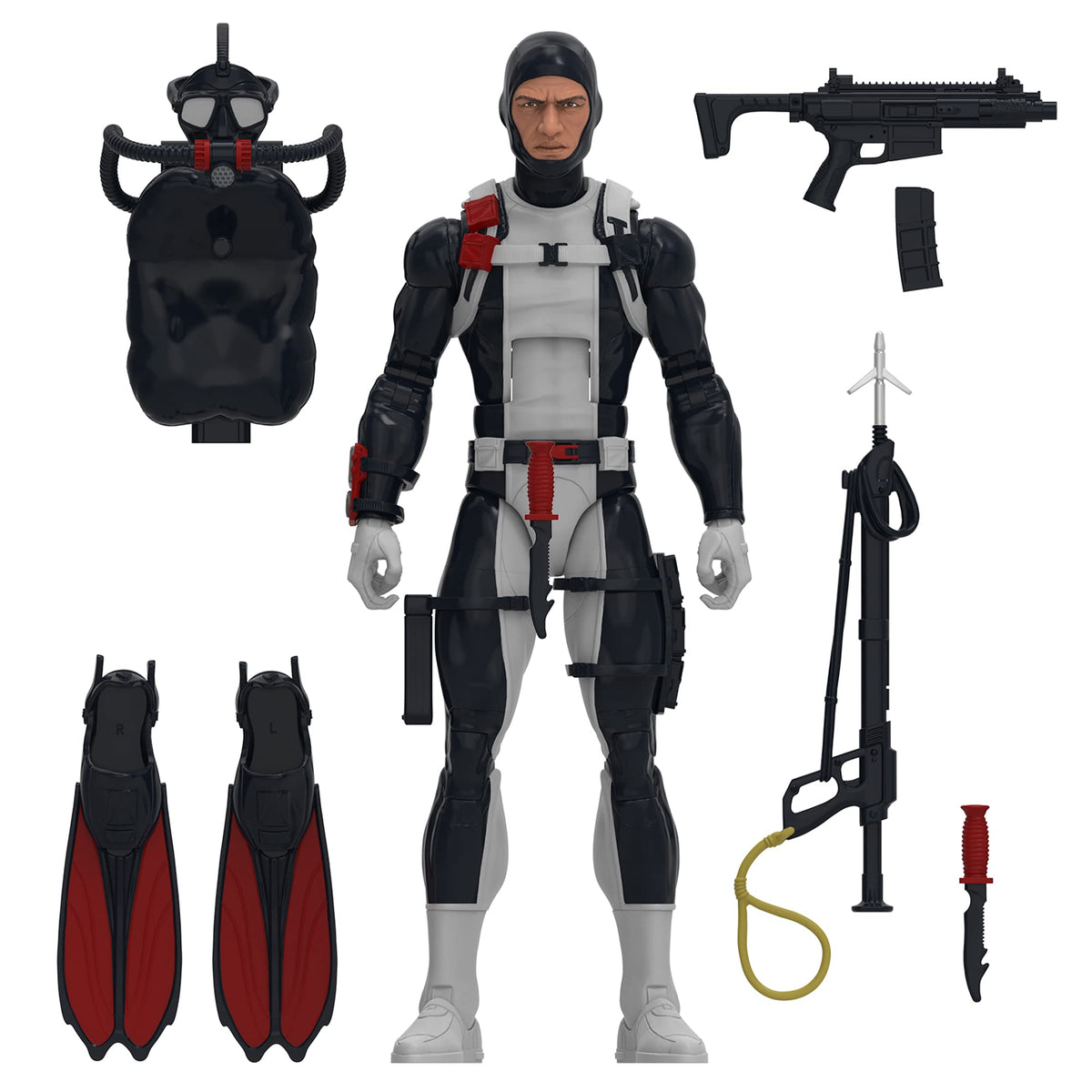 G.I. Joe Torpedo Leialoha front-view figure for dynamic display and poseability.
