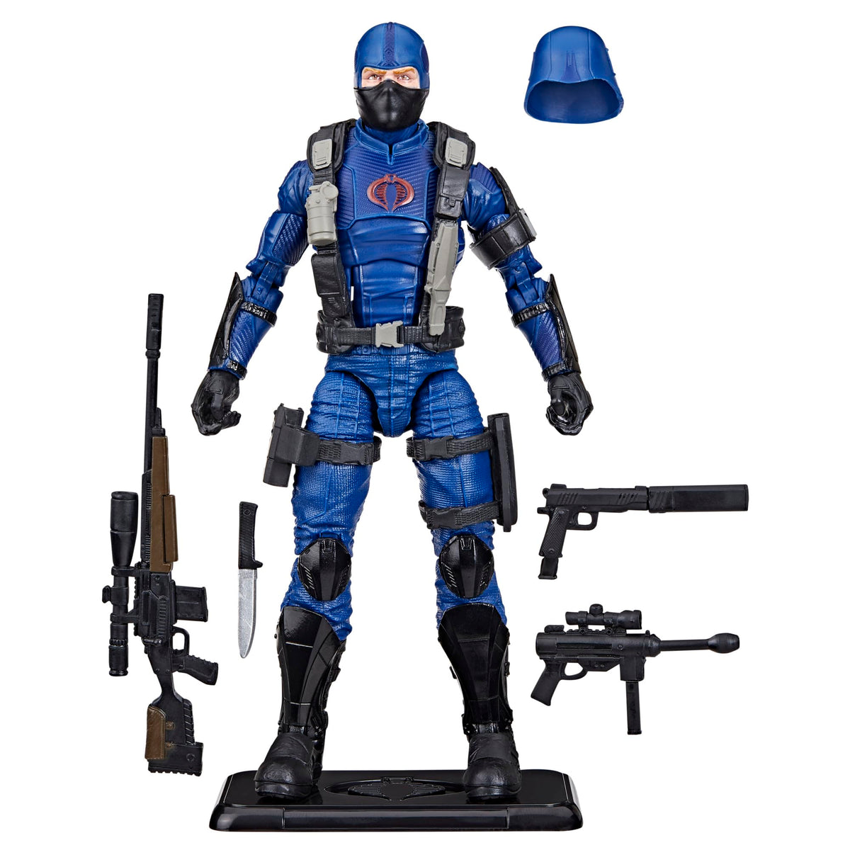 G.I. Joe Cobra Trooper helmet for authentic retro display and play.