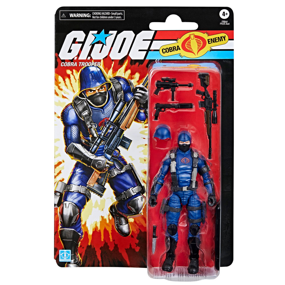 G.I. Joe Cobra Trooper knife accessory for close-quarters action.