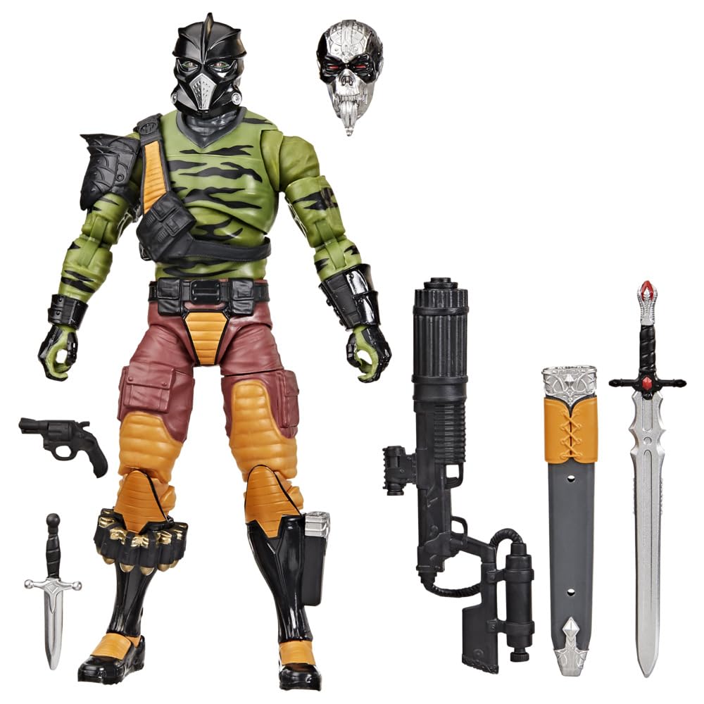 G.I. Joe Darklon with accessory loadout for quick setup and play.