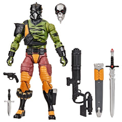 G.I. Joe Darklon with accessory loadout for quick setup and play.