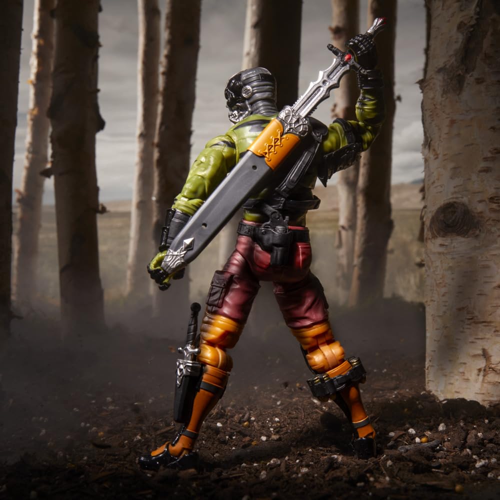 G.I. Joe Darklon packaging window display for collectors.