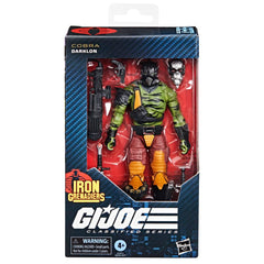 G.I. Joe Darklon with sword and sheath for action scenes.