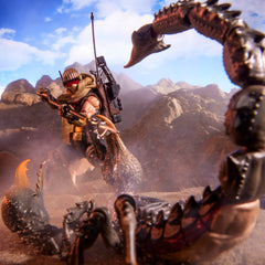 G.I. Joe Cobra Desert Scorpion grapple line for tethered poses.