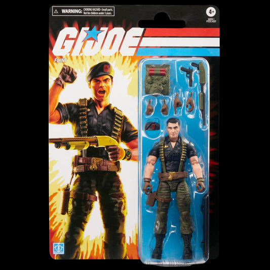 G.I. Joe Flint with removable beret for versatile posing and storytelling.
