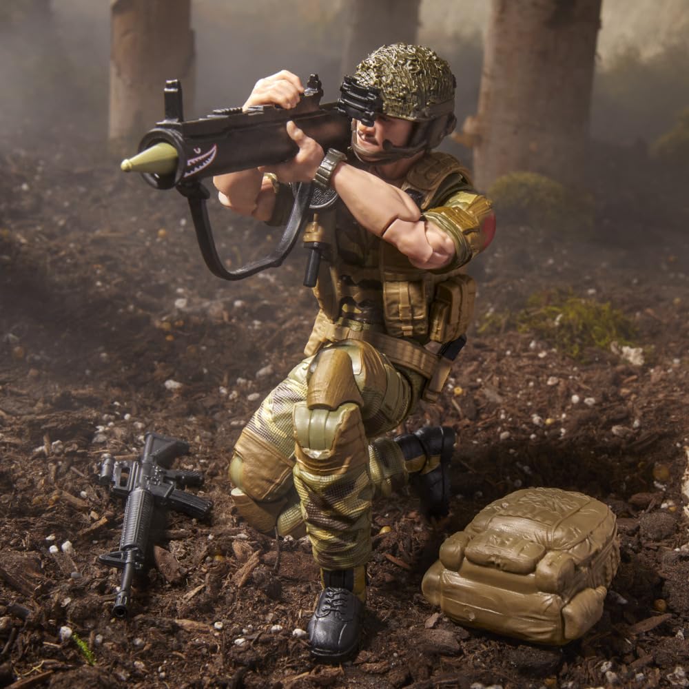 G.I. Joe Footloose highly poseable joints for action scenes