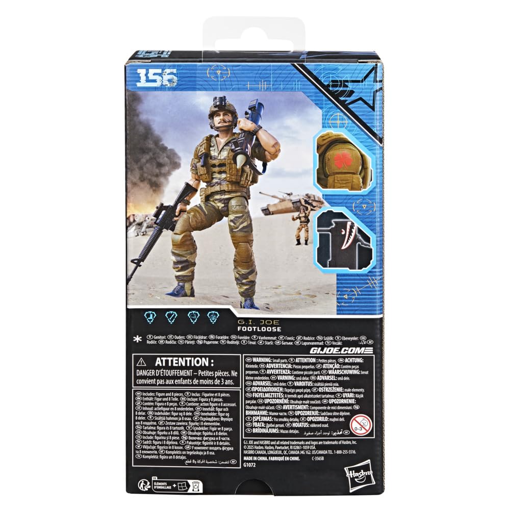 G.I. Joe Footloose collectible for fans and display shelves