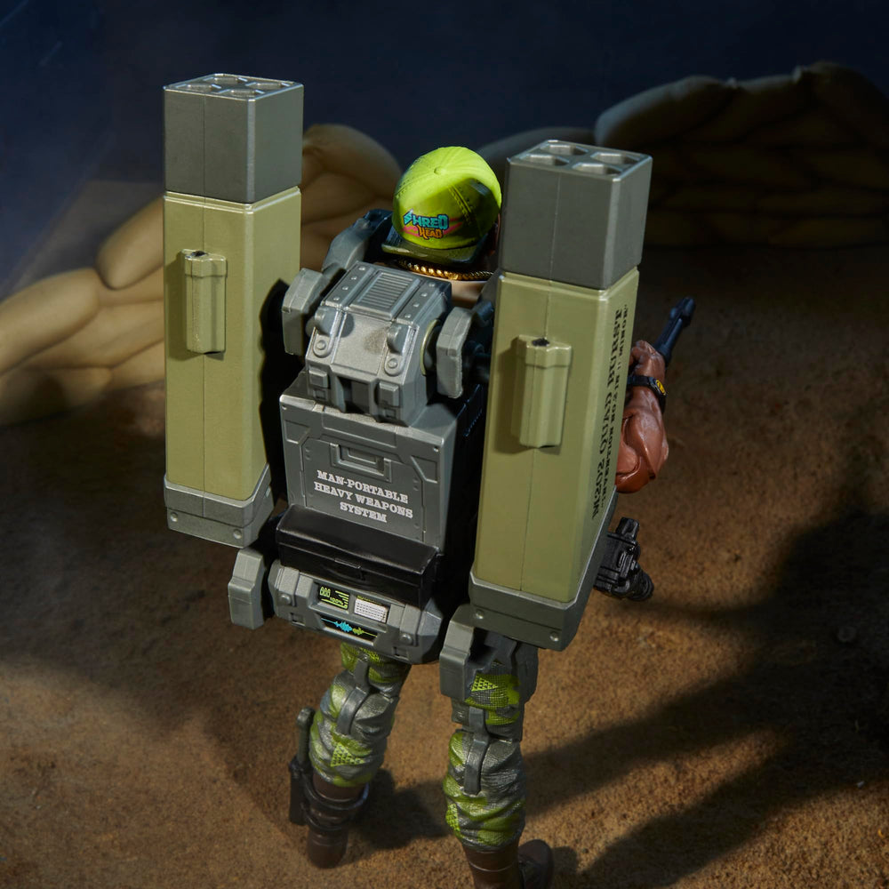 G.I. Joe headphones and range finder enhance realistic field gear