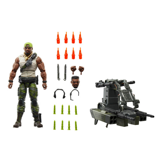 G.I. Joe Heavy Duty 150 pack shot highlighting premium detailing for display