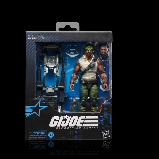 G.I. Joe Heavy Duty close-up showing sculpt and articulation quality for posing
