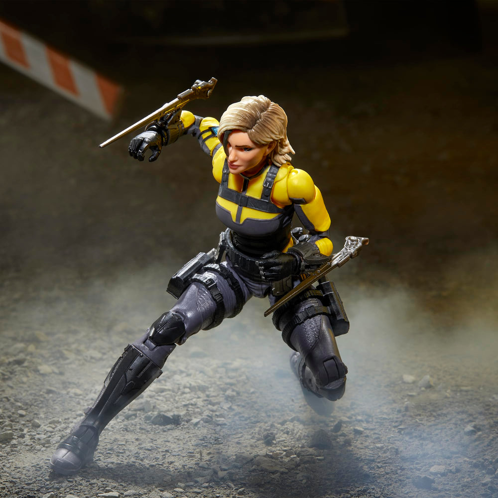 G.I. Joe Helix machete accessory featured for ready-to-scenarios