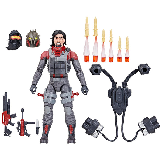 G.I. Joe Iron Grenadier Metal-Head front view for display and poseability.