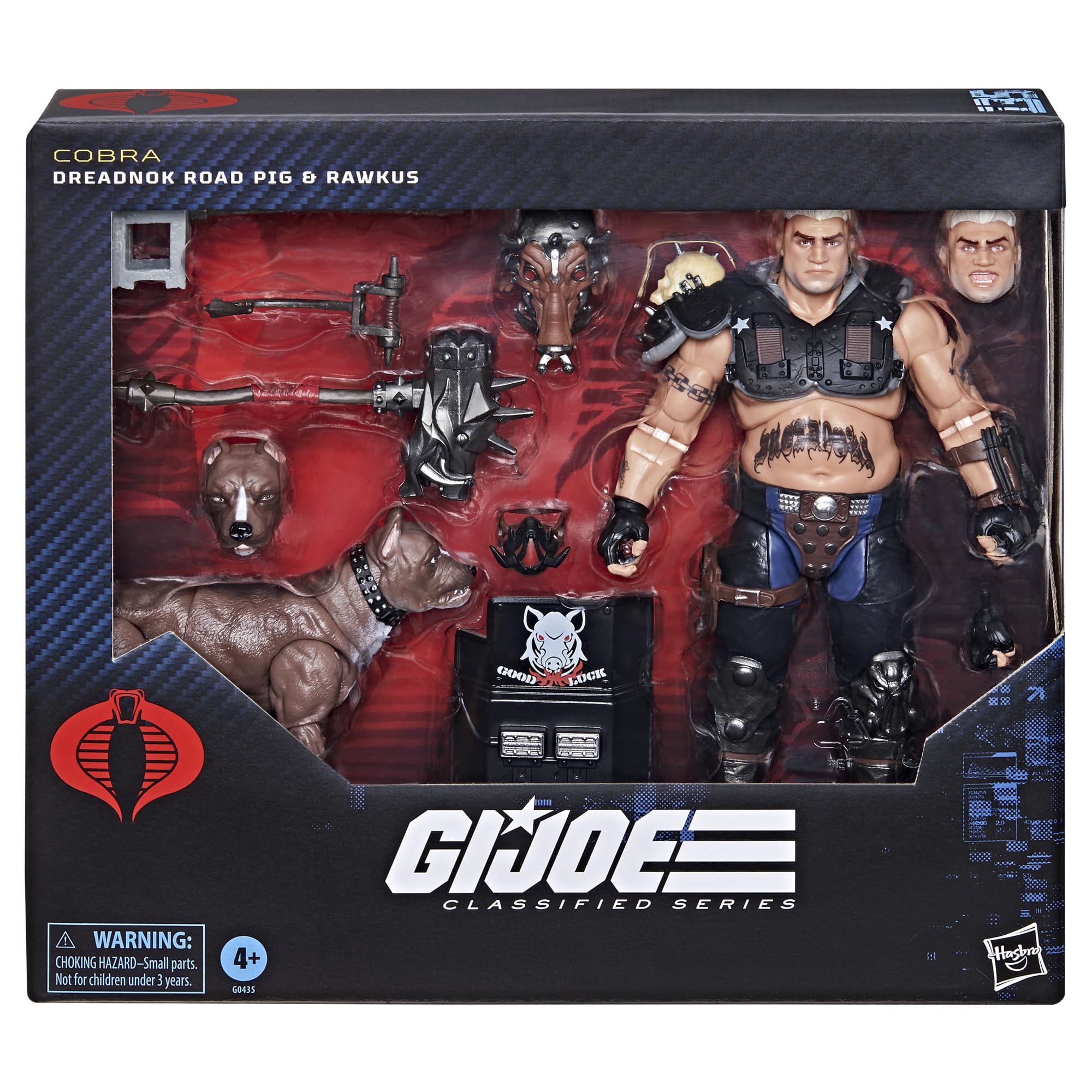 G.I. Joe Road Pig with dreadnok helmet detail for authentic posing.