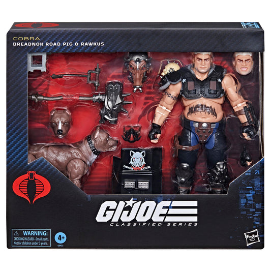 G.I. Joe Road Pig with dreadnok helmet detail for authentic posing.