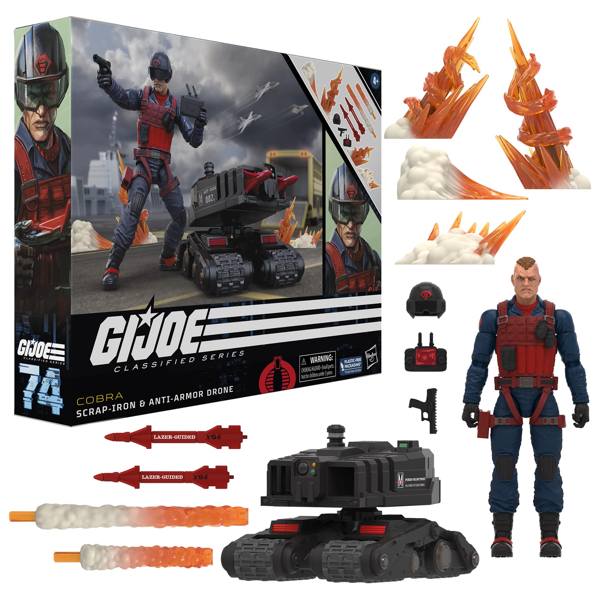 Highly poseable Scrap-Iron figure with premium detailing.