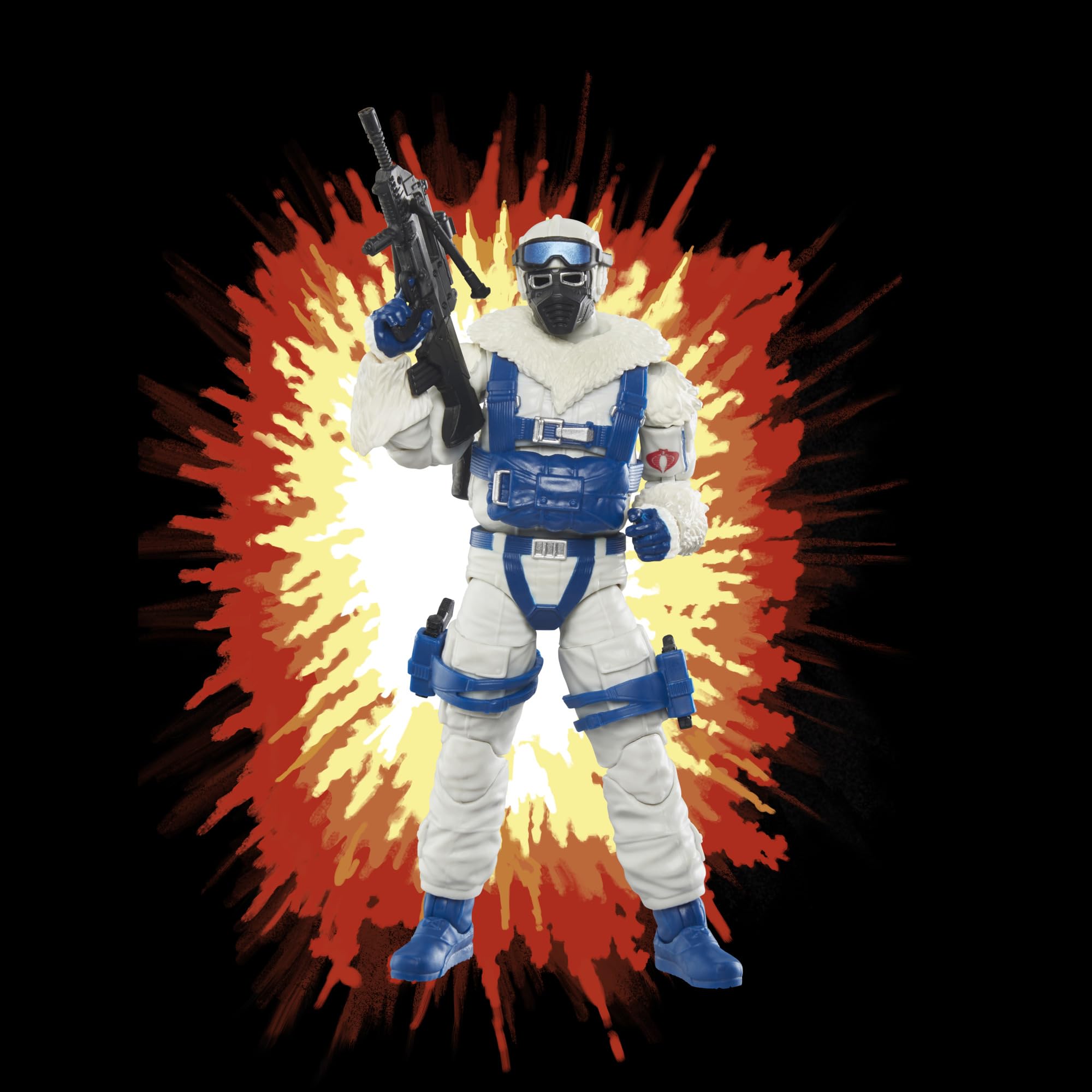 G.I. Joe Snow Serpent backpack accessory complements field gear