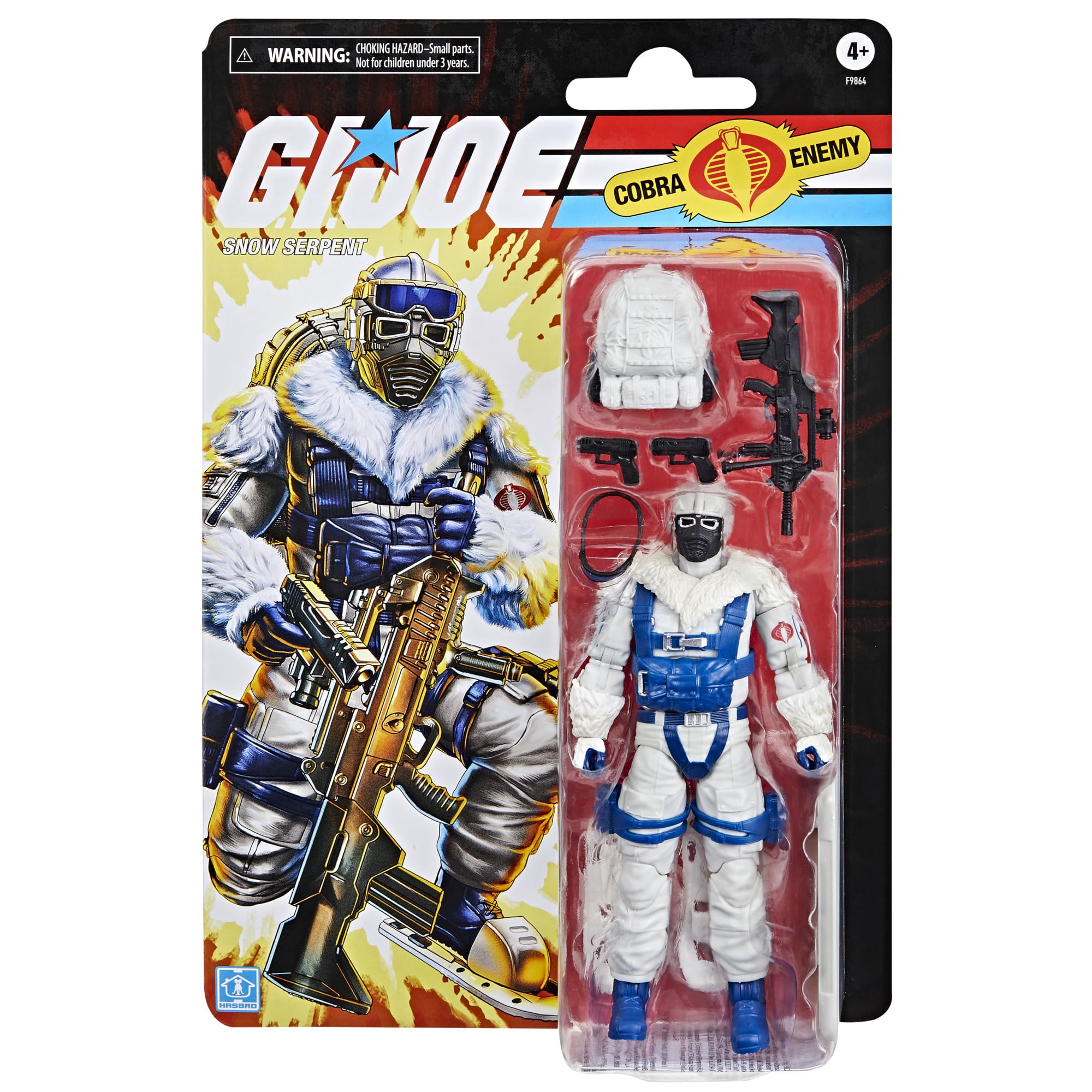 G.I. Joe Snow Serpent goggles accessory enhances arctic gear realism