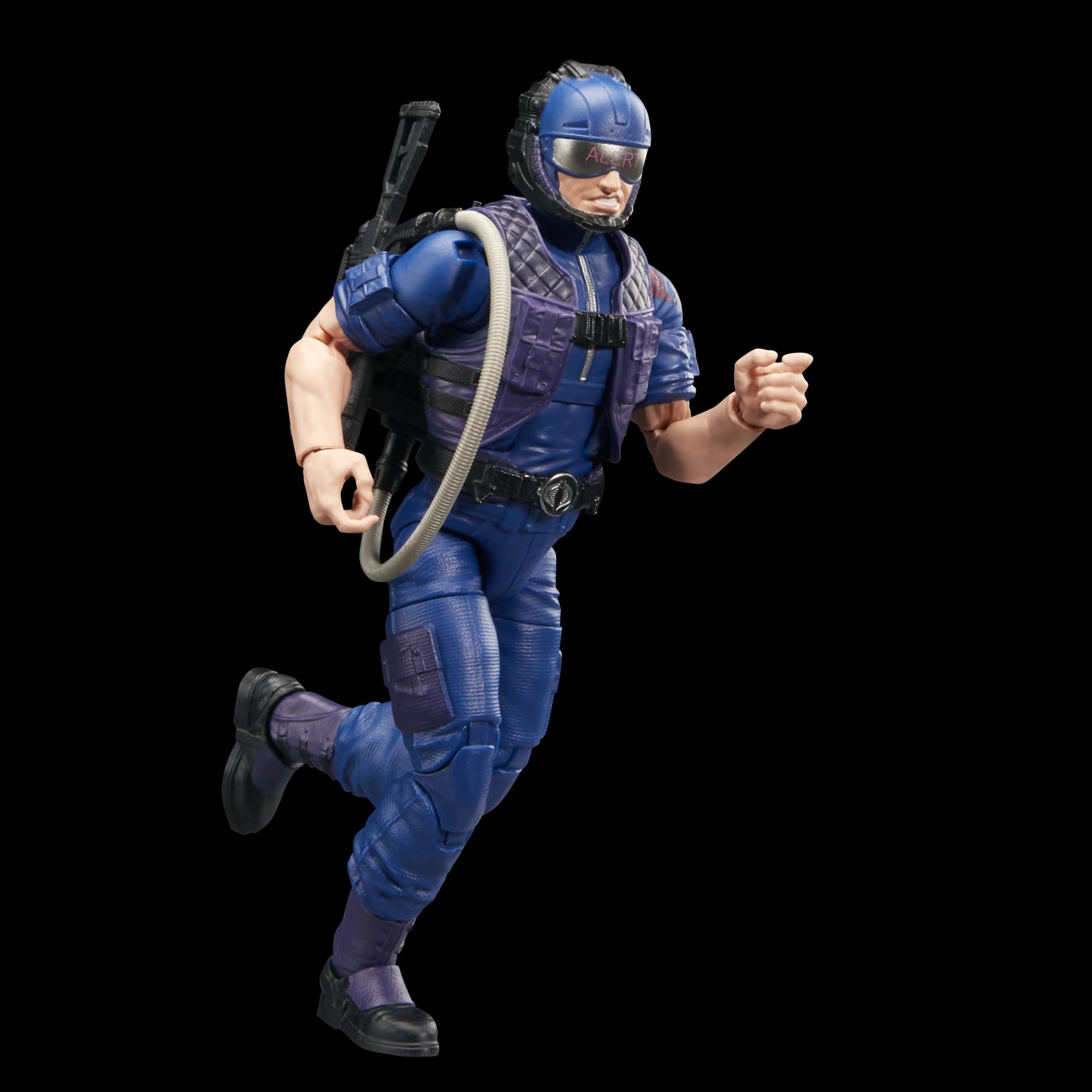 G.I. Joe Tele-Viper cable accessory enables flexible posing options.