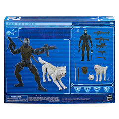 Timber the wolf companion enhances poseability and storytelling