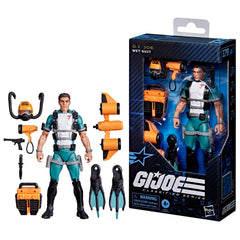 G.I. Joe Wet-Suit searchlight helps illuminate covert missions in display scenes.