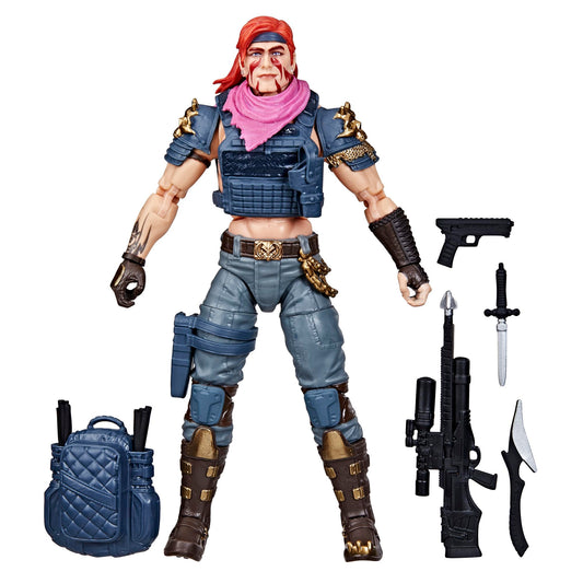 G.I. Joe Zandar packaging displays premium detail for collector display
