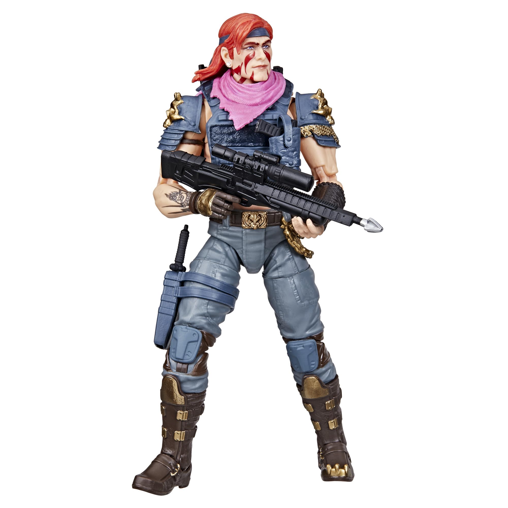 G.I. Joe Zandar scarf detail reflects bond with siblings