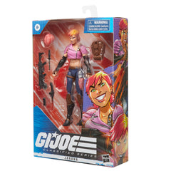 G.I. Joe Zarana accessories included for varied action scenes.