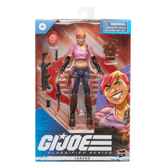G.I. Joe Zarana articulation angles showcase versatile posing options.