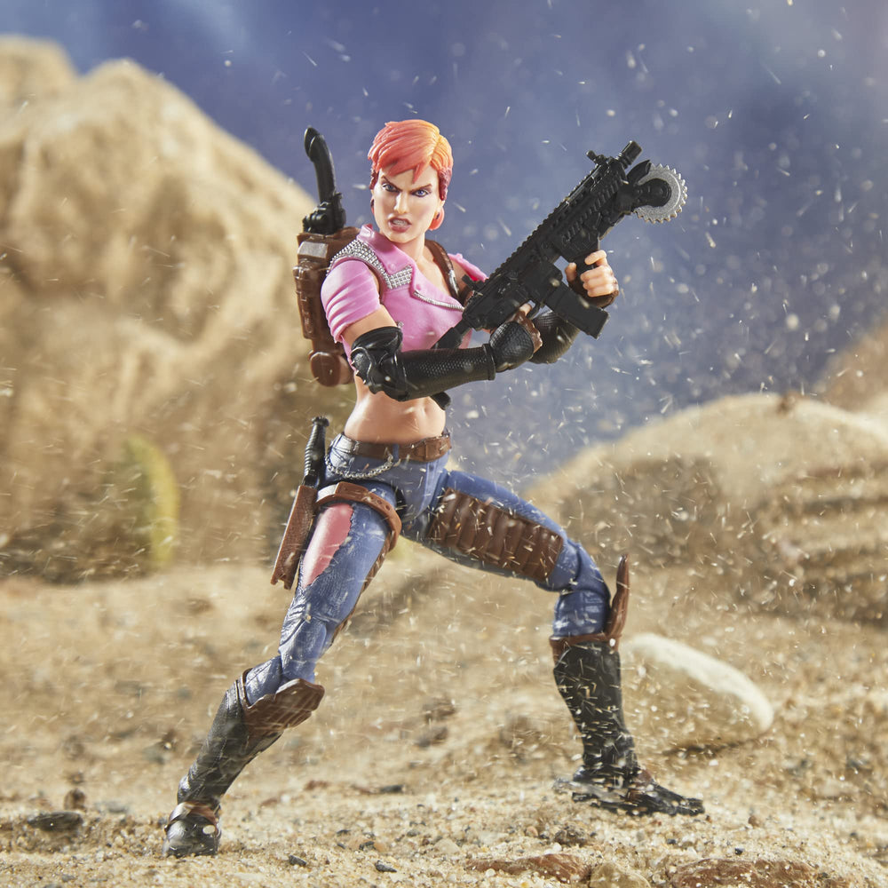 G.I. Joe Zarana collectible roster expansion encourages custom displays.