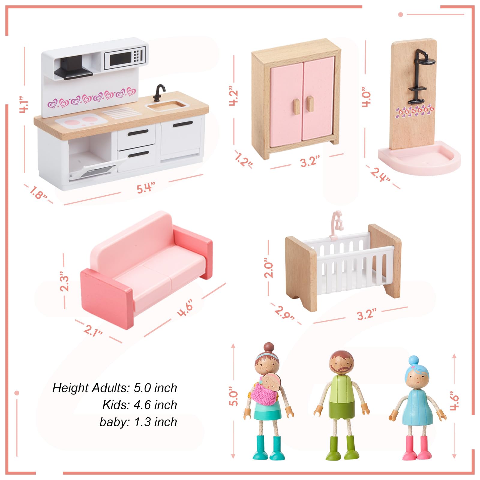 Giant Bean five-room dollhouse setup sparks imaginative play